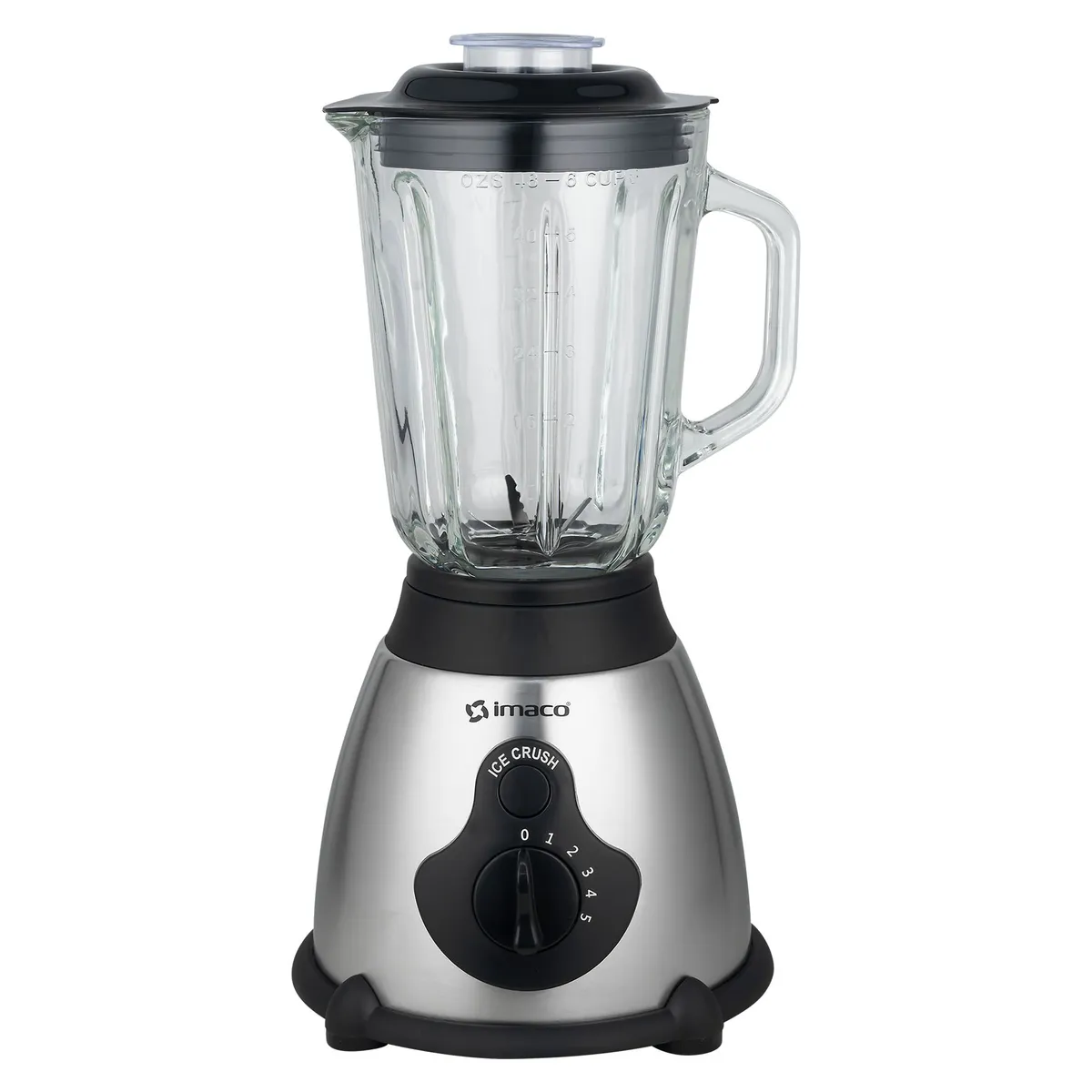 IMACO - Licuadora 1.5Lts 5 velocidades 450W acero inox BLS509 IMACO