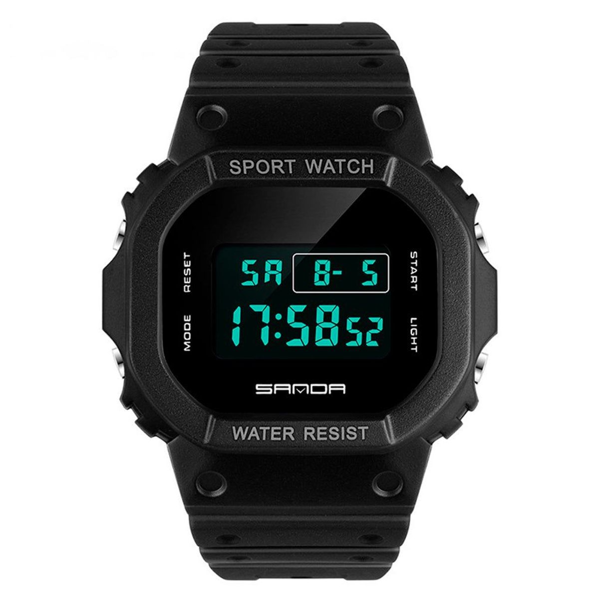 SANDA - RELOJ HOMBRE SANDA NEGRO SIMPLE 293