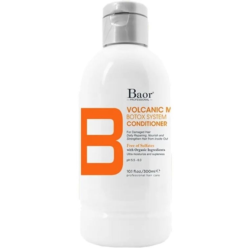 BAOR PROFESSIONAL - Acondicionador Hidratante Post Botox Baor B Volcanic Mud 300ml