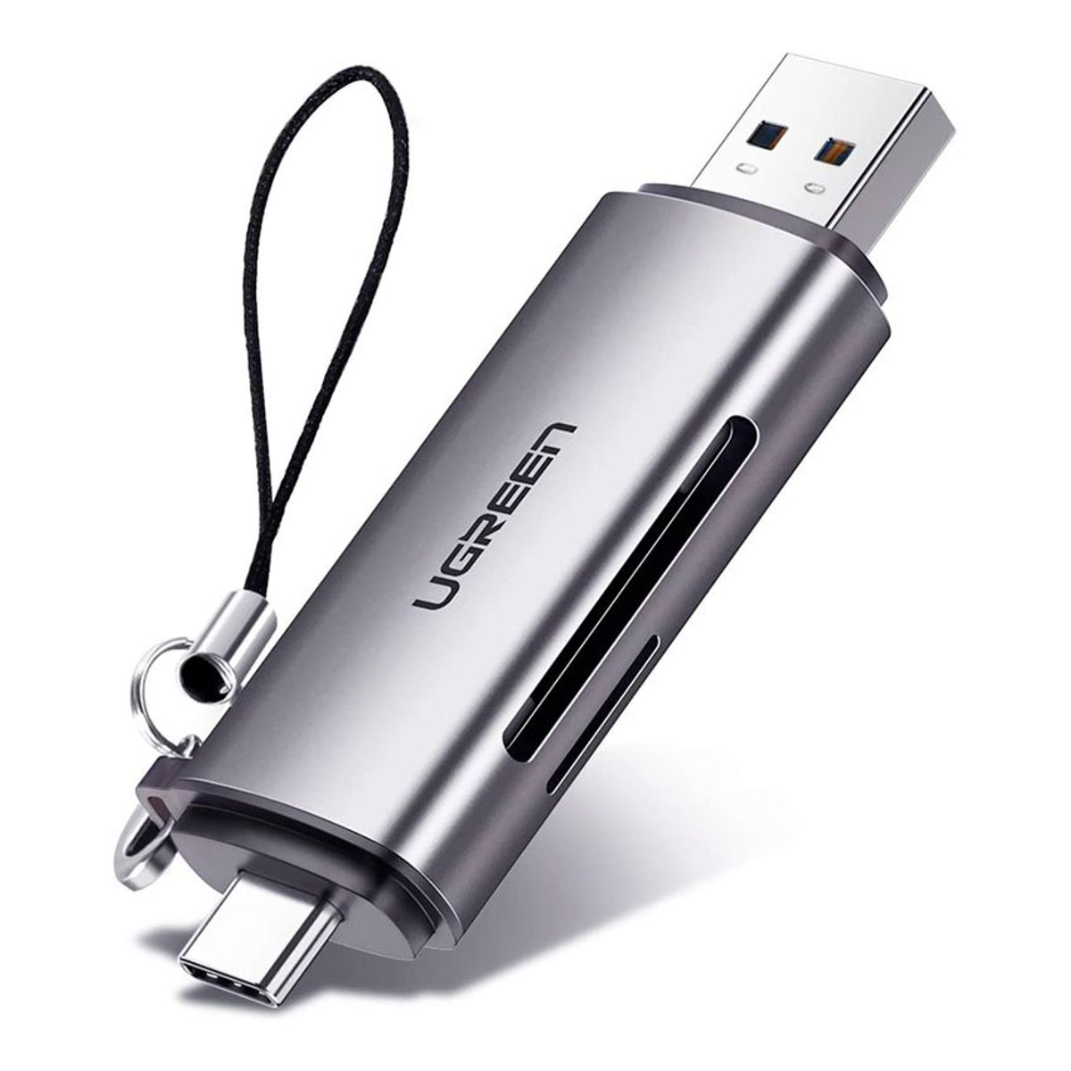 UGREEN - Adaptador Lector de Tarjetas Sd Micro SD Usb 3.1 Ugreen