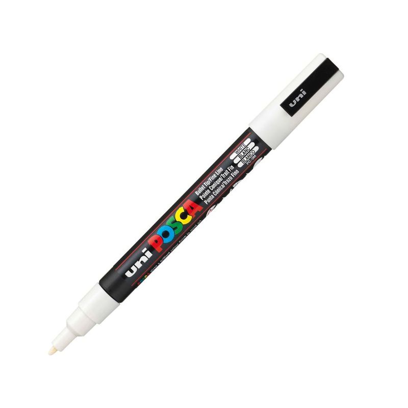 POSCA - POSCA Marcador PC-3M Blanco