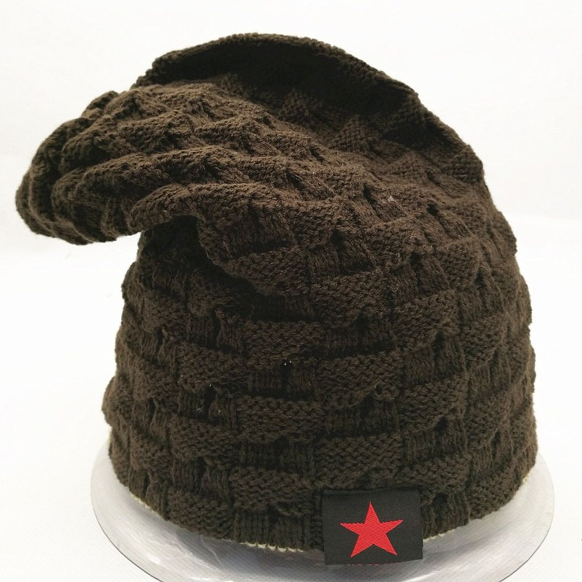 KAST PE - Beanie Reversible gorro Doble Cara  Marrón