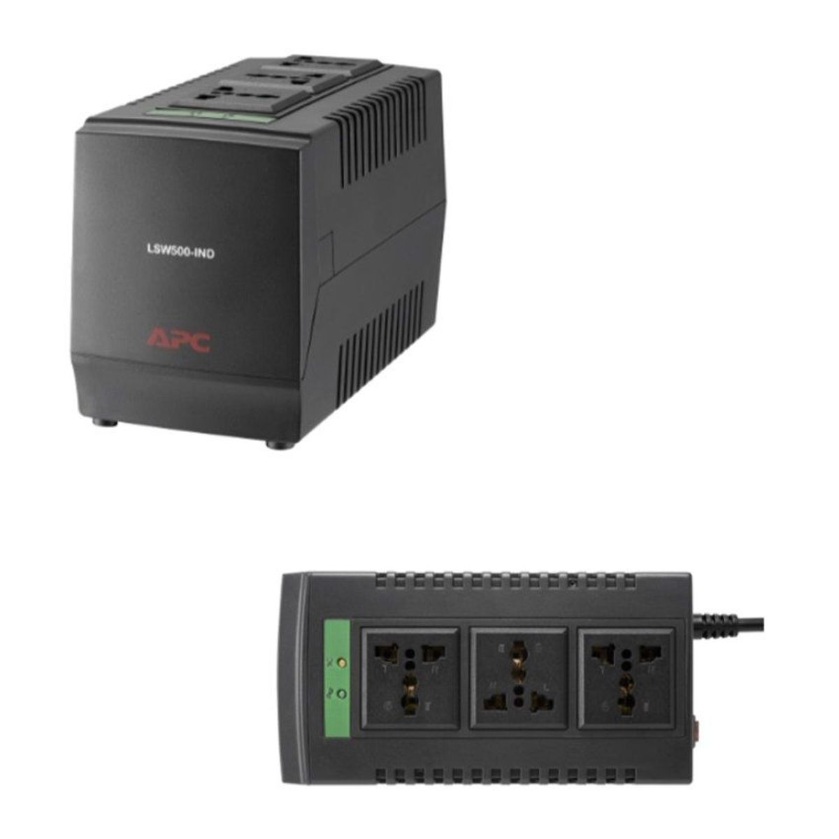 APC - Regulador Voltaje APC LSW500 Line-R 500VA 3 Salidas Universales 230V