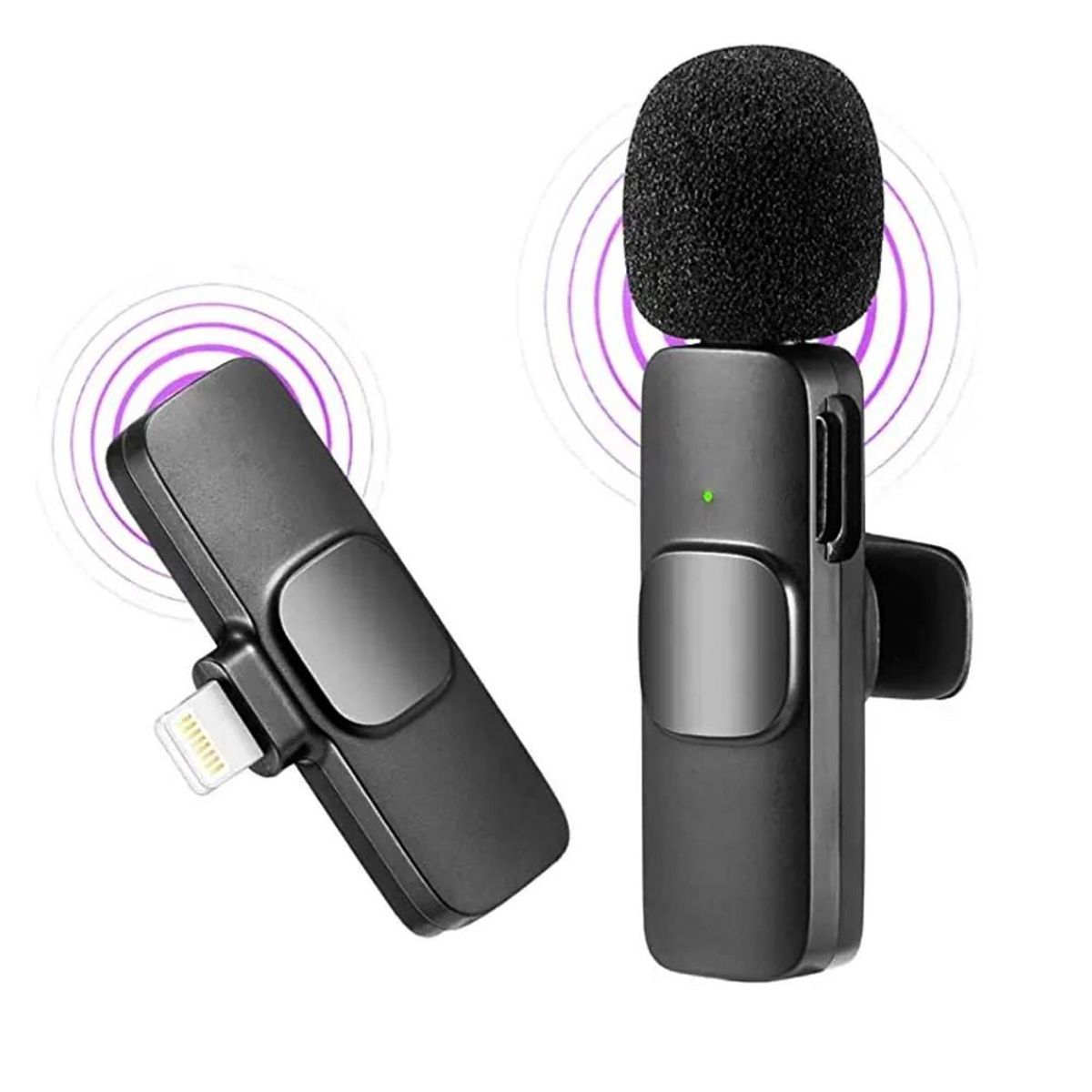 GENERICO - Microfono inalambrico solapero para iphone - lightning