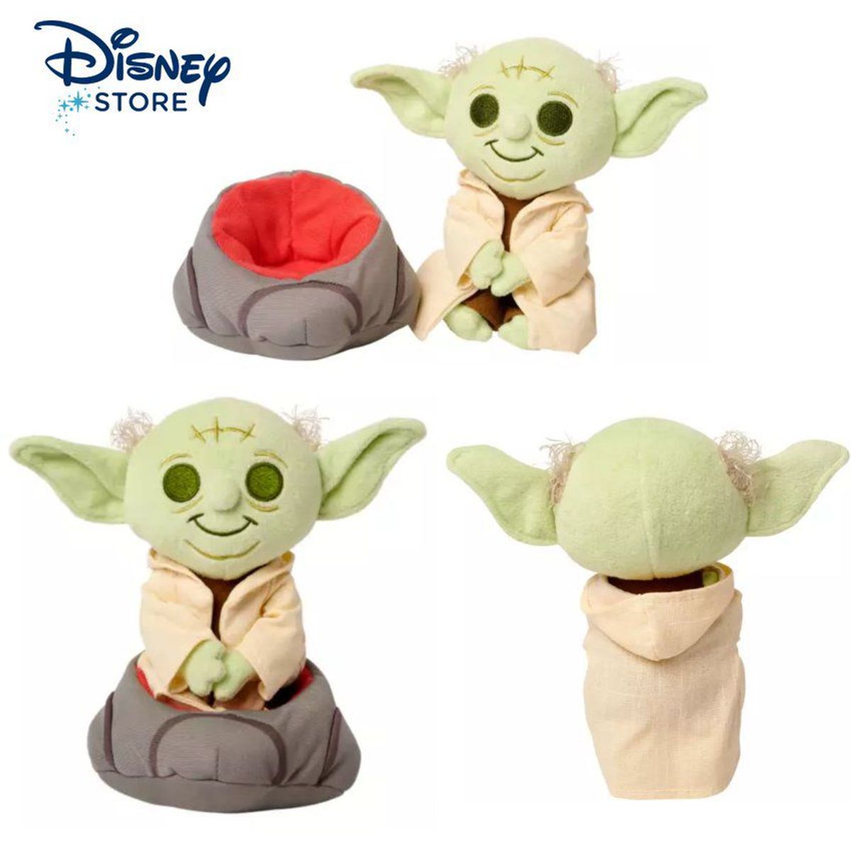 DISNEY - Peluche Yoda Jedi - Star Wars
