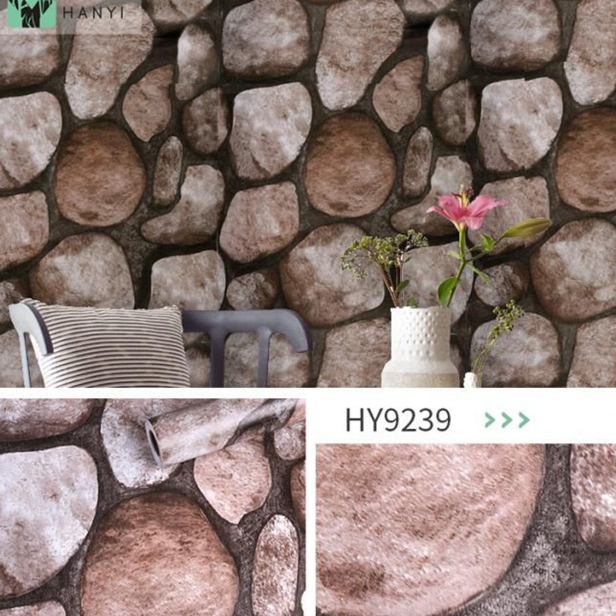 GENERICO - Papel tapiz autoadhesivo  - ROLLO 10m x 45cm