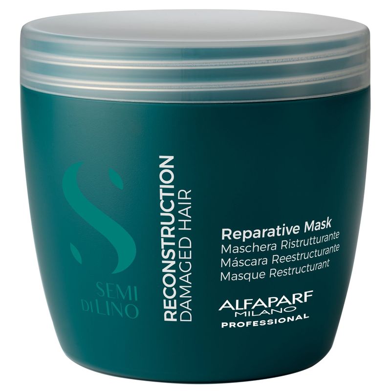 ALFAPARF MILANO - Mascarilla Reparadora Cabello Dañado Alfaparf Reconstruction 500ml