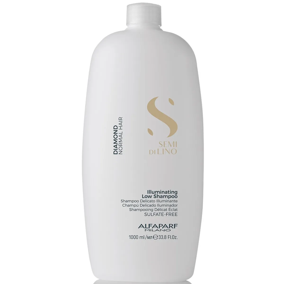 ALFAPARF MILANO - Shampoo Iluminador Sin Sal 1000ml + Mascarilla Alfaparf Diamond