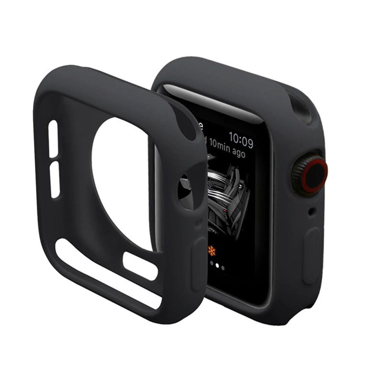 GENERICO - Case Tpu Suave para APPLE WATCH 40mm - Negro