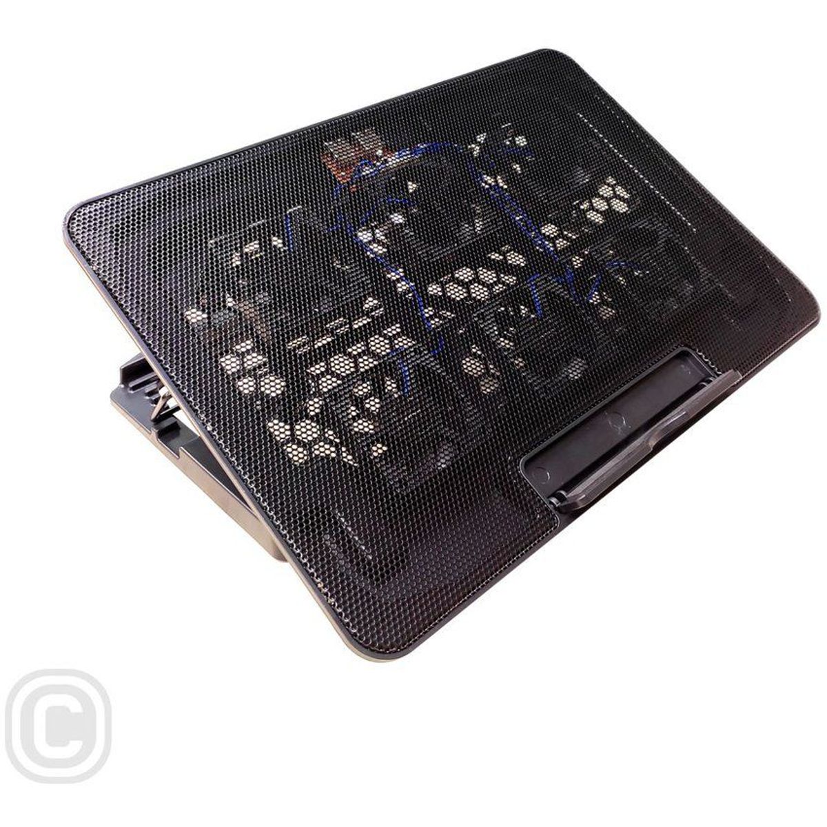 GENERICO - Cooler portátil six fan  14 - 17.3 negro