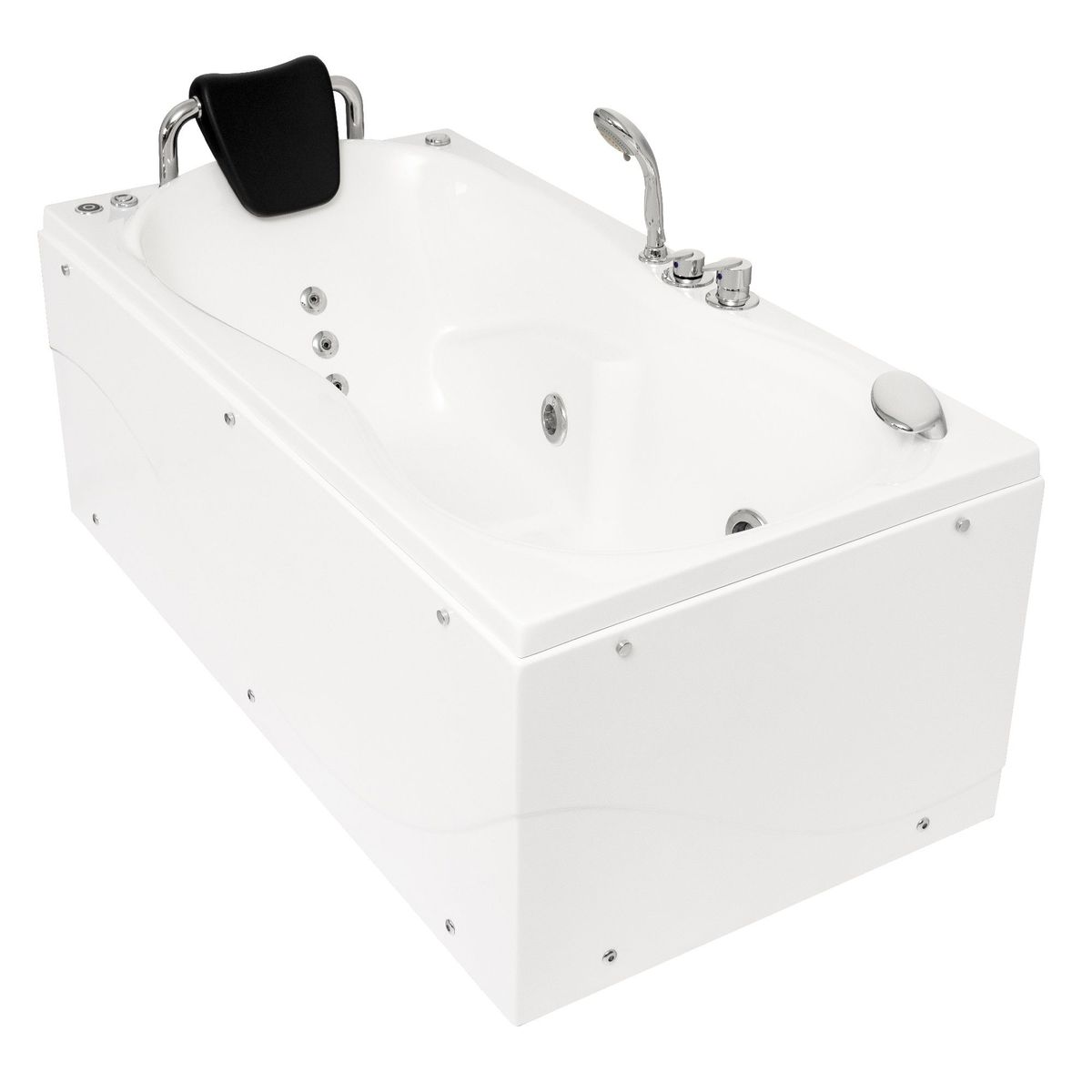 HIDROPLUS - Tina Hidromasaje Roma I Portátil 1700x850x580