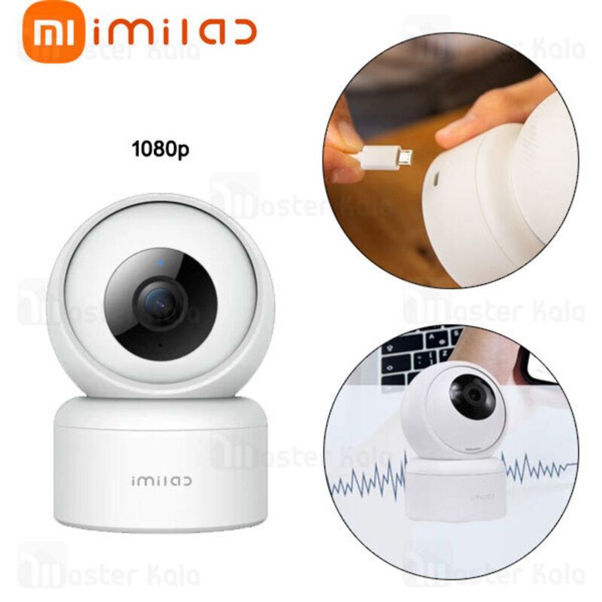 IMILAB - Cámara de Seguridad Imilab C20 360° by Xiaomi Full HD