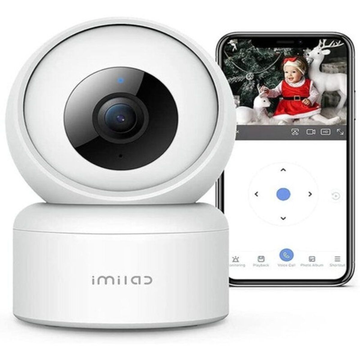 IMILAB - Cámara de Seguridad Imilab C20 360° by Xiaomi Full HD