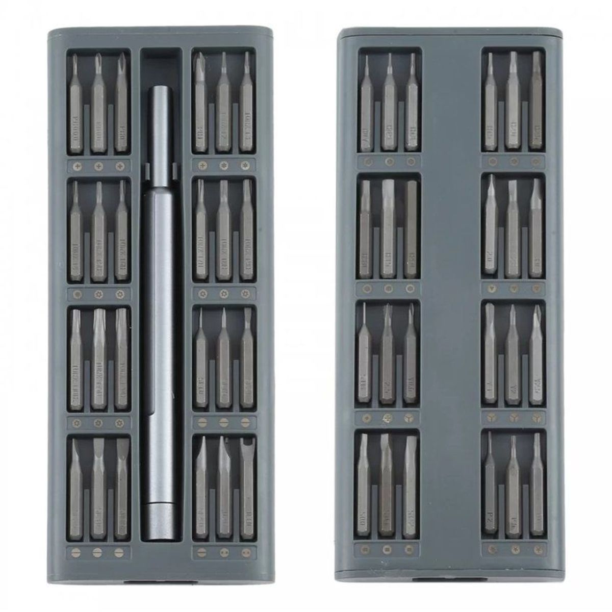 KINGSDUN - Destornillador Manual Acero Inox. Magnetico Kingsdun 48 puntas en 1