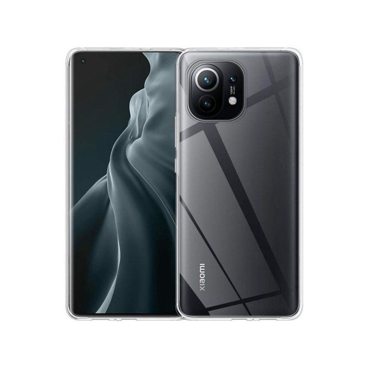 GENERICO - Case Funda Space Collection Xiaomi Mi 11 Lite 4g - Transparente