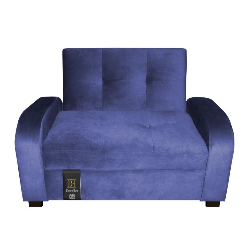 BARAKA HOME - Sofá Cama Oakland 1.5 Plz - Azul Marino