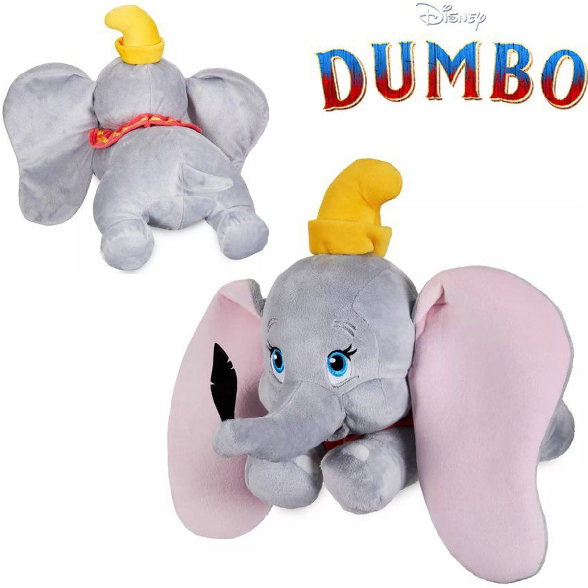 DISNEY - Peluche Elefante Dumbo Pluma Mágica - Peluches Disney Store