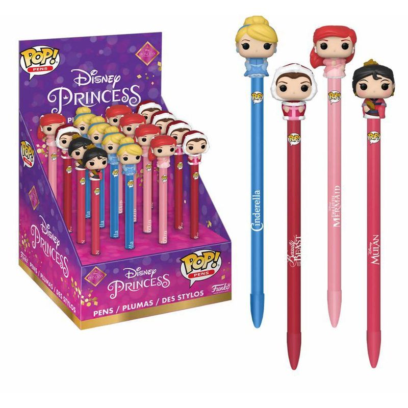 FUNKO - Disney princesas Bella Winter pop lapicero - Pop Pen Topper