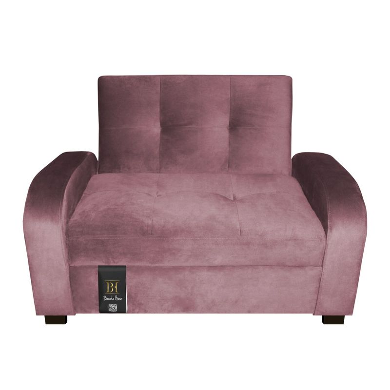 BARAKA HOME - ofá Cama Oakland 1.5 Plz - Rosado