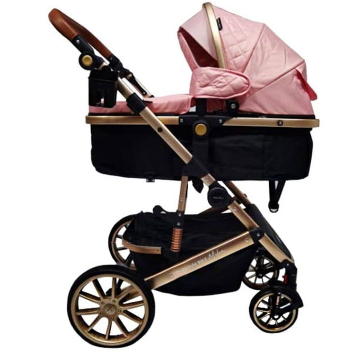 BABY KITS - Coche cuna moisés milán rosado
