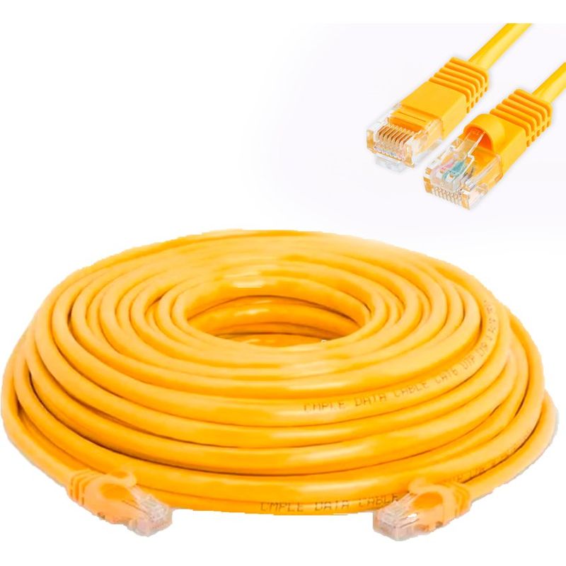 SEISA - Cable De Red Internet Categoría 6E 30 Metros Ethernet Alta Velocidad