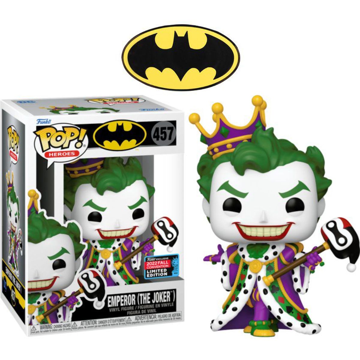 FUNKO - Funko Pop Joker Emperador - Batman Exc Fall convention 2022