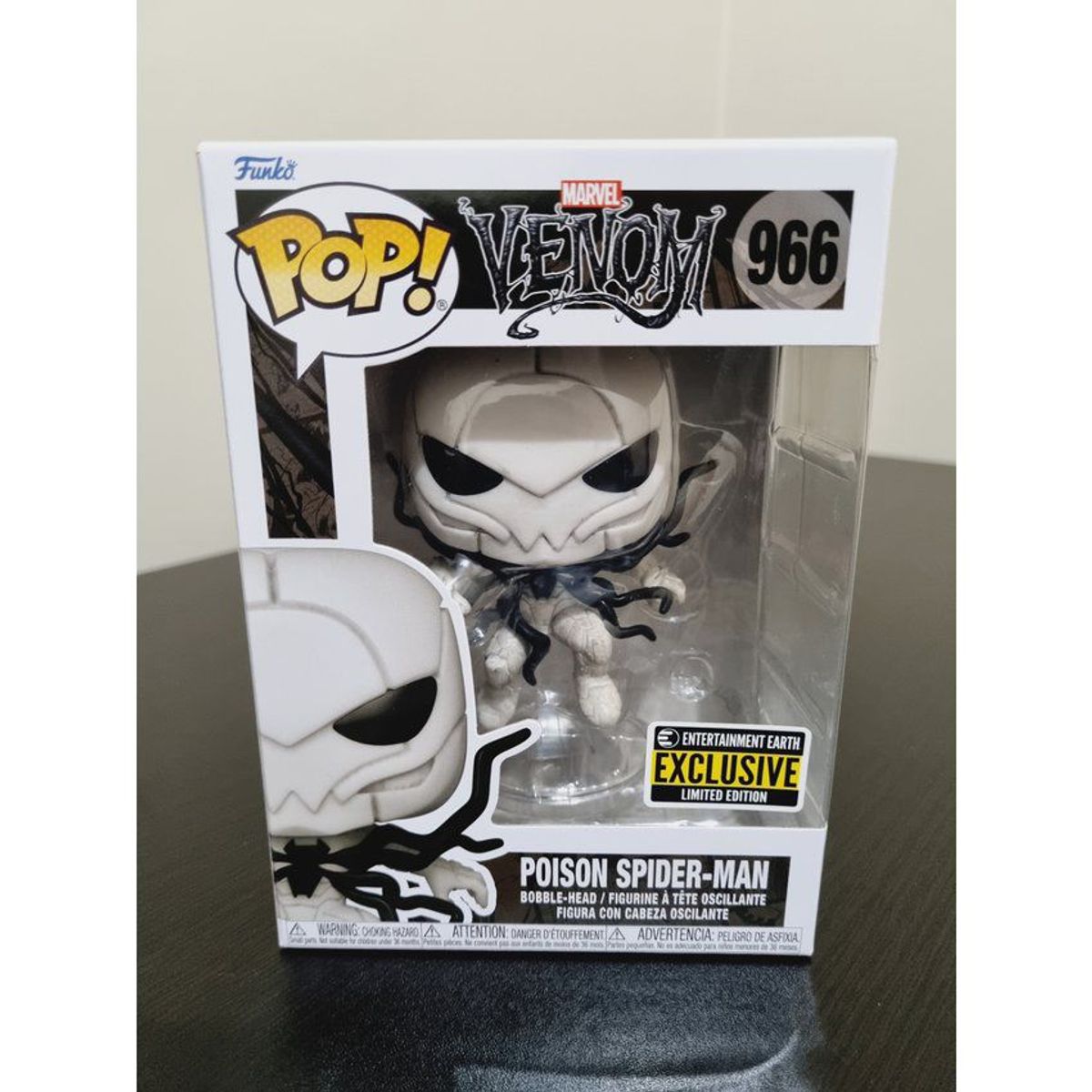 FUNKO - Funko Pop Poison Spiderman - Marvel Venom Exclusivo EE 966
