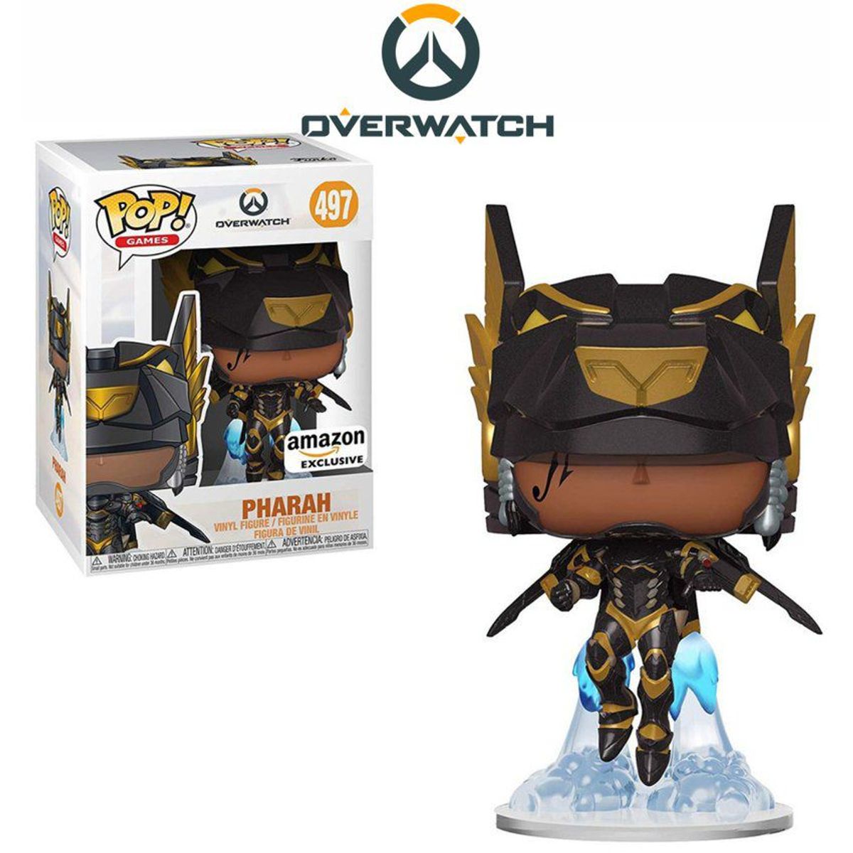 FUNKO - Funko Pop Pharah Exclusivo Amazon - Games Overwatch