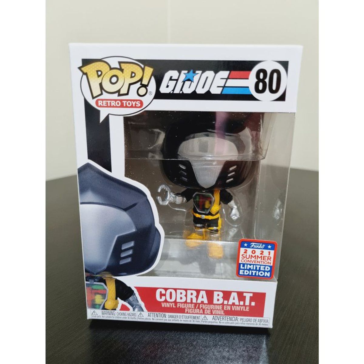 FUNKO - Funko Pop Cobra Bat GI Joe - Cobra B.a.t Exclusivo Nycc 2021