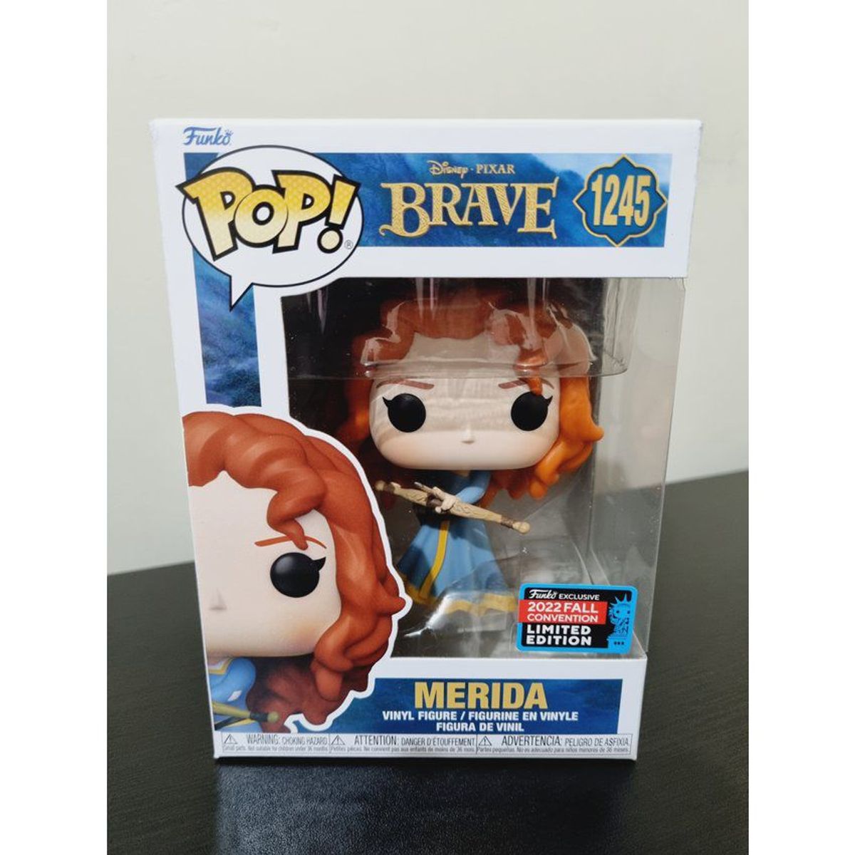 FUNKO - Funko Pop Merida -Disney Valiente Brave Fall Convention 2022