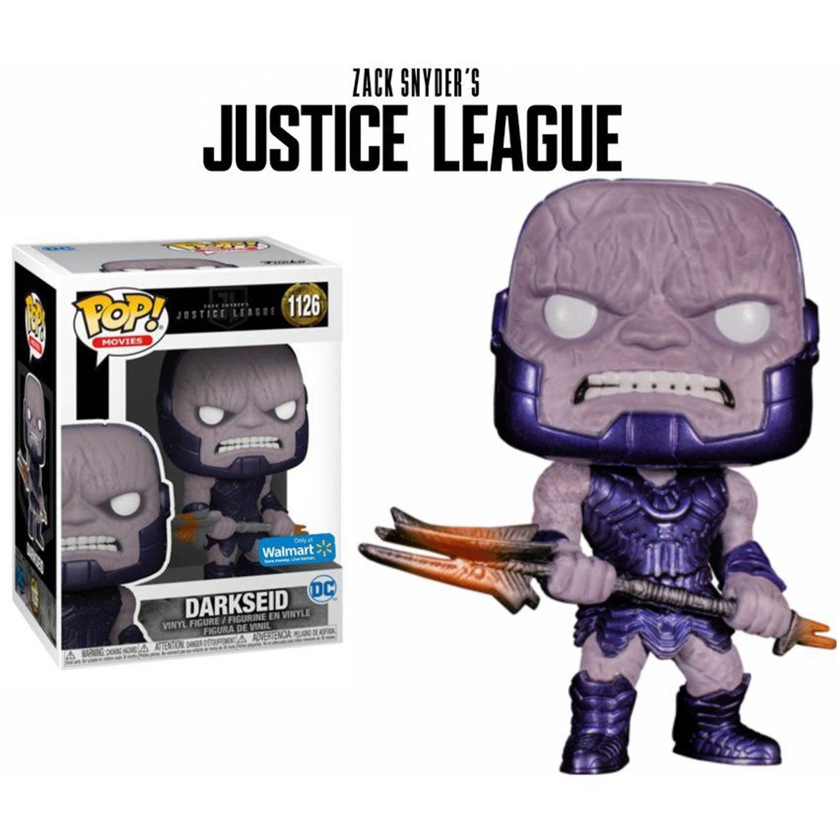 FUNKO - Funko Pop Darkseid Metallic - Zack Snyders Justice League DC