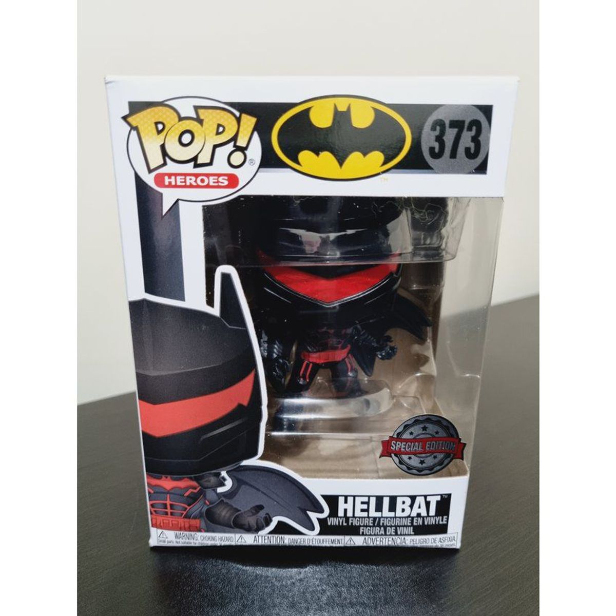 FUNKO - Funko Pop Hellbat - Dc Comics Heroes Batman 373 exclusivo SE