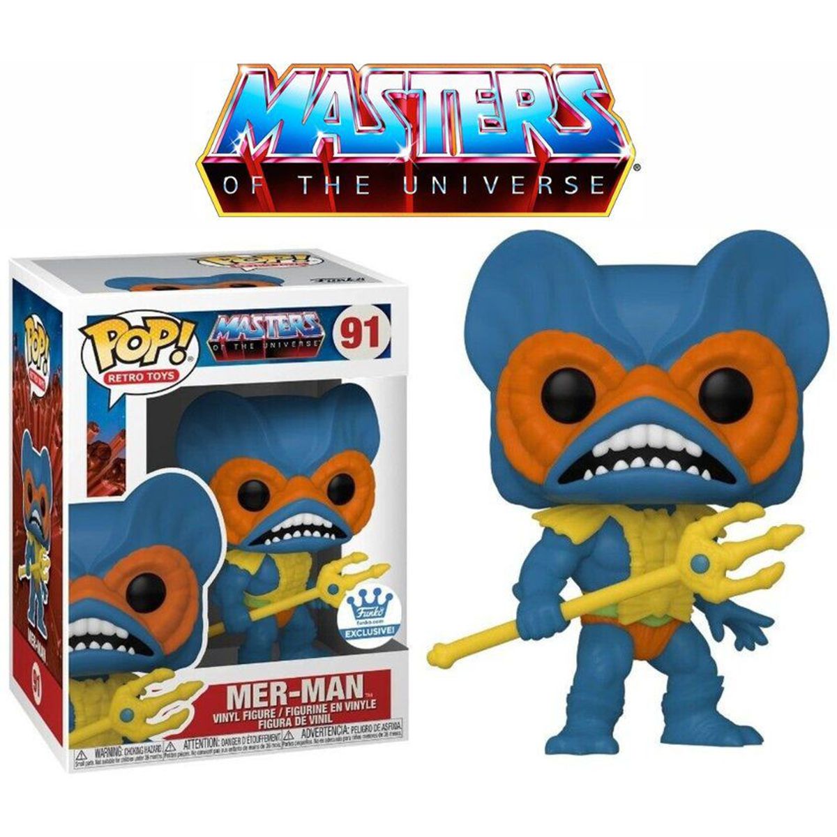 FUNKO - Funko Pop Masters Of The Universe - Mer-man Funko Shop MOTU