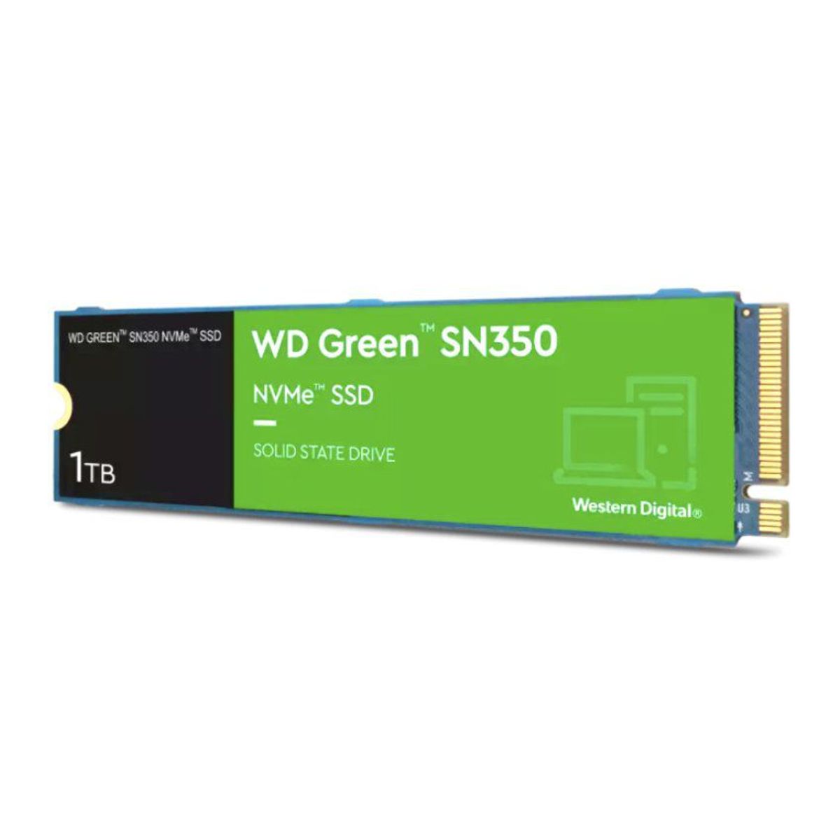 WESTERN DIGITAL - Disco SSD western digital green SN350 1TB nvme M2 pcie gen3