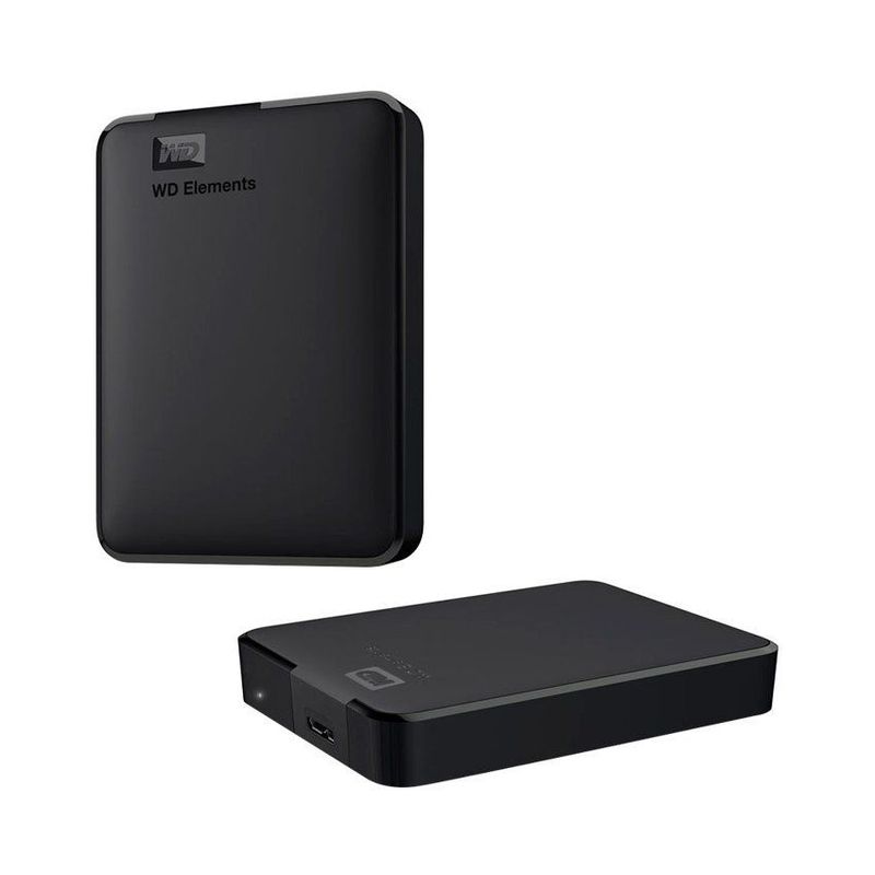 WESTERN DIGITAL - Disco externo Western Digital Elements Portable 4TB USB 3.0