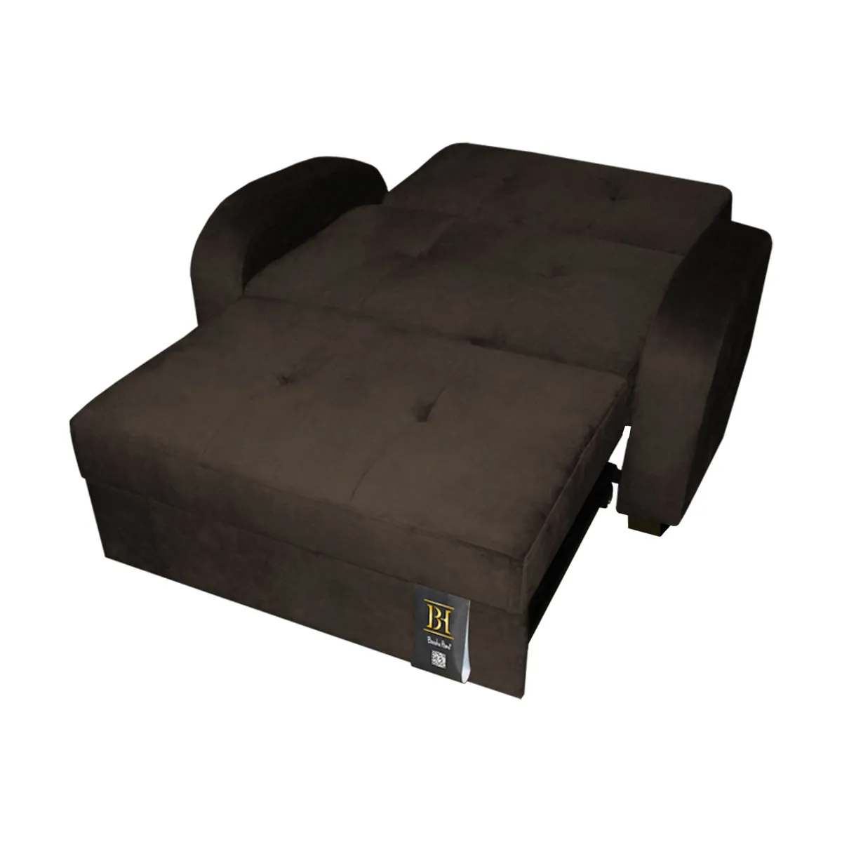 BARAKA HOME - Sofá Cama Oakland 2 Plz - Chocolate