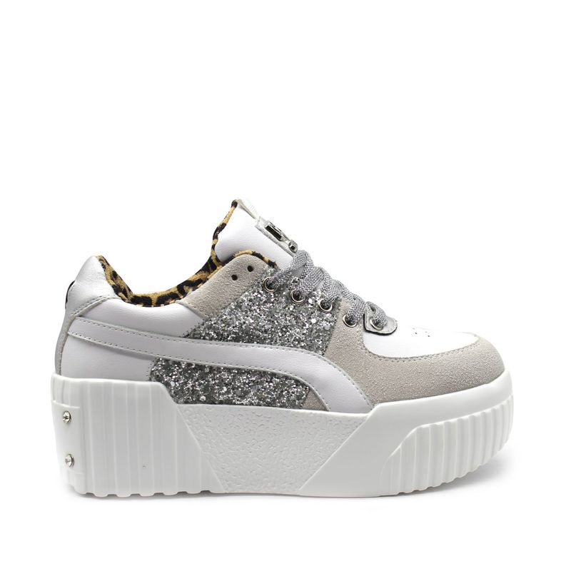 GOTTA - Zapatilla Plateada Mujer 13143 Gotta