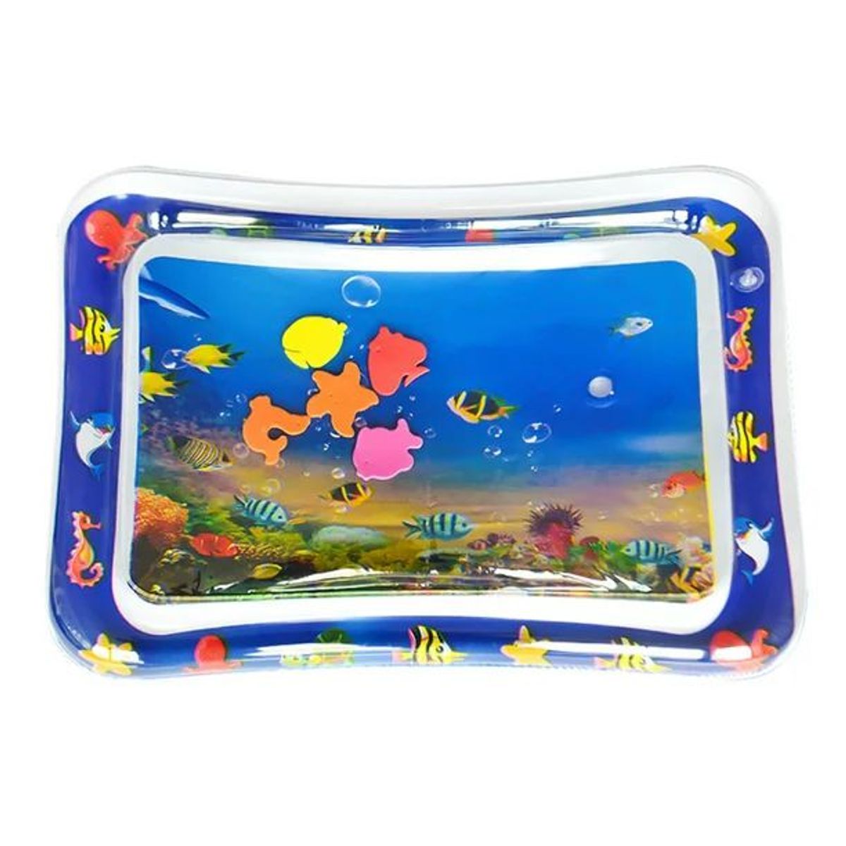 GENERICO - Colchoneta inflable de agua para bebés y niños pequeños centro de actividades de ocio perfecto para el crecimiento de la estimulación de tu bebé