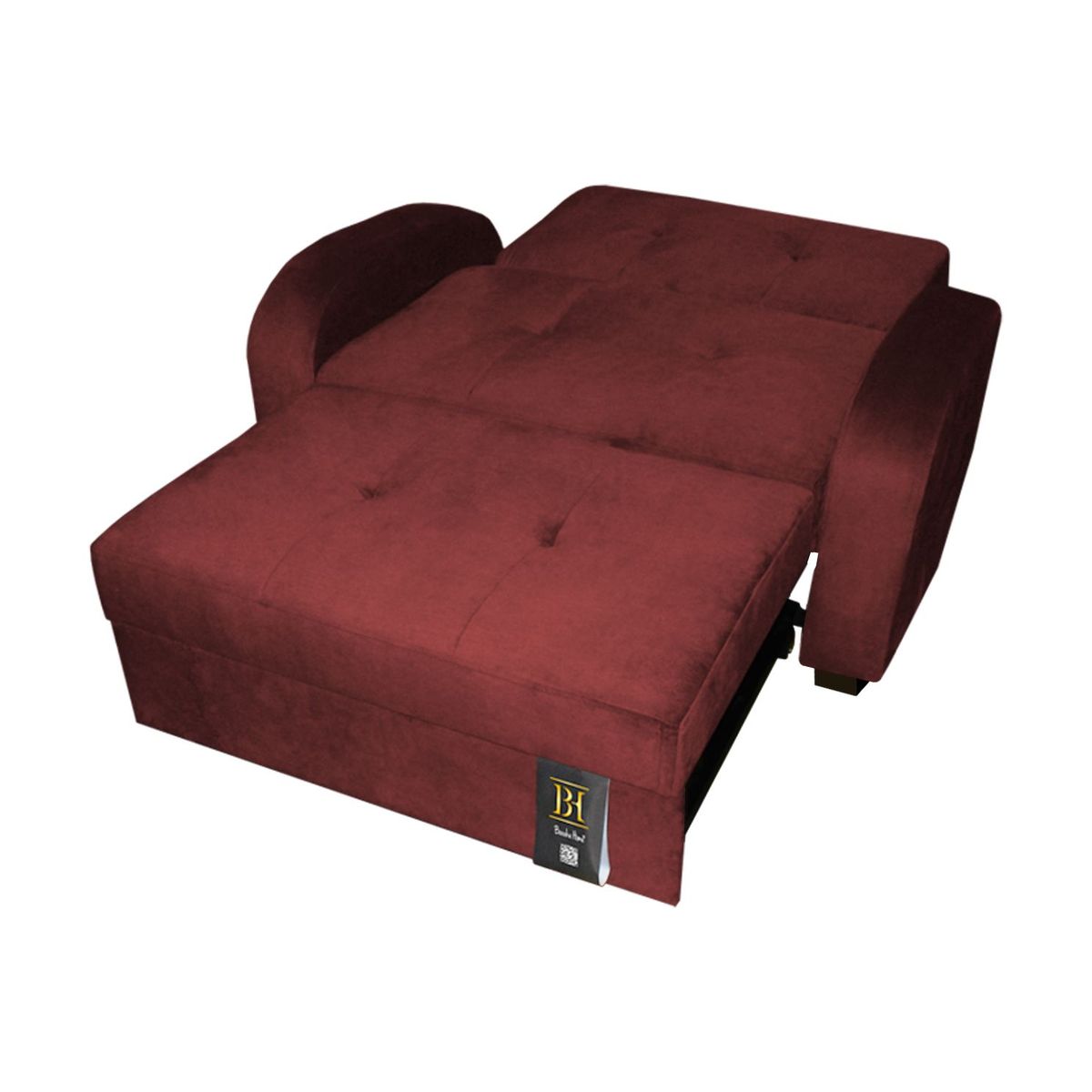 BARAKA HOME - Sofá Cama Oakland 2 Plz - Rojo