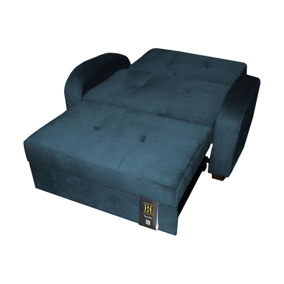 BARAKA HOME - Sofá Cama Oakland 2 Plz - Azul Cobalto