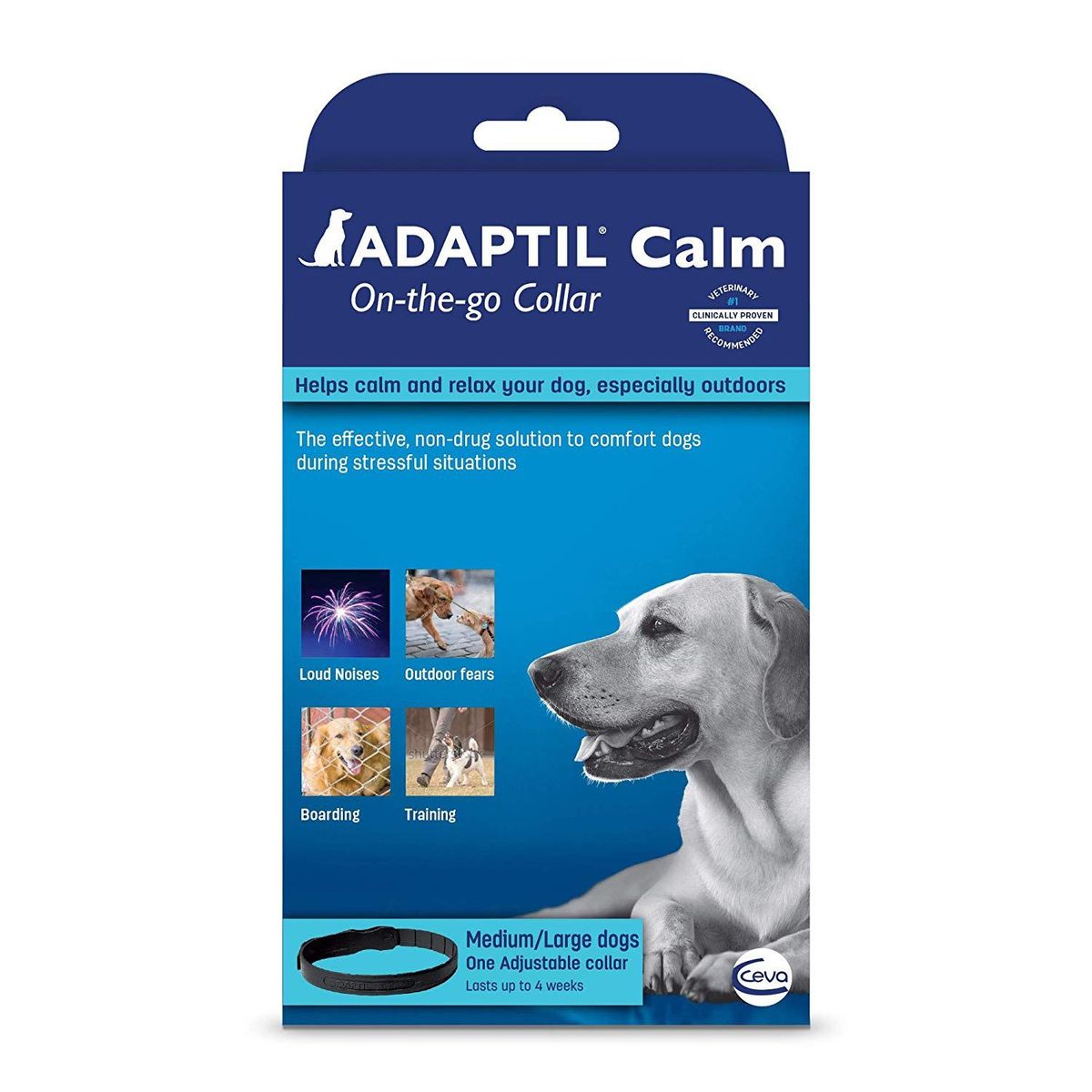 ADAPTIL - Adaptil Calm On-The-Go-Collar para Calmar a los Perros - ML