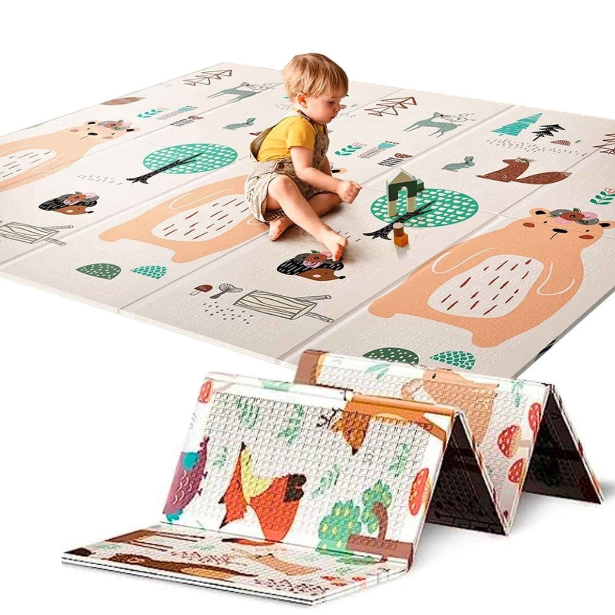 MINARI - Piso Plegable para Bebé y Niños 797P - COLOR ALEATORIO