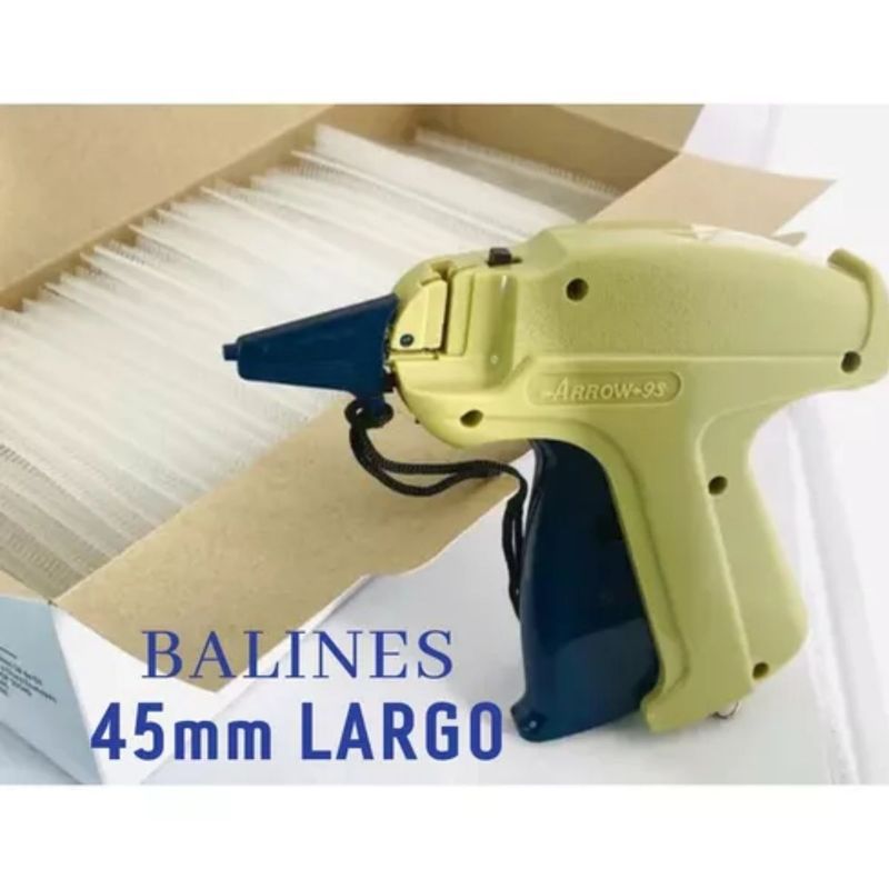 GENERICO - Pistola Etiquetadora Para Ropa Más 5000 Precintos de 45mm