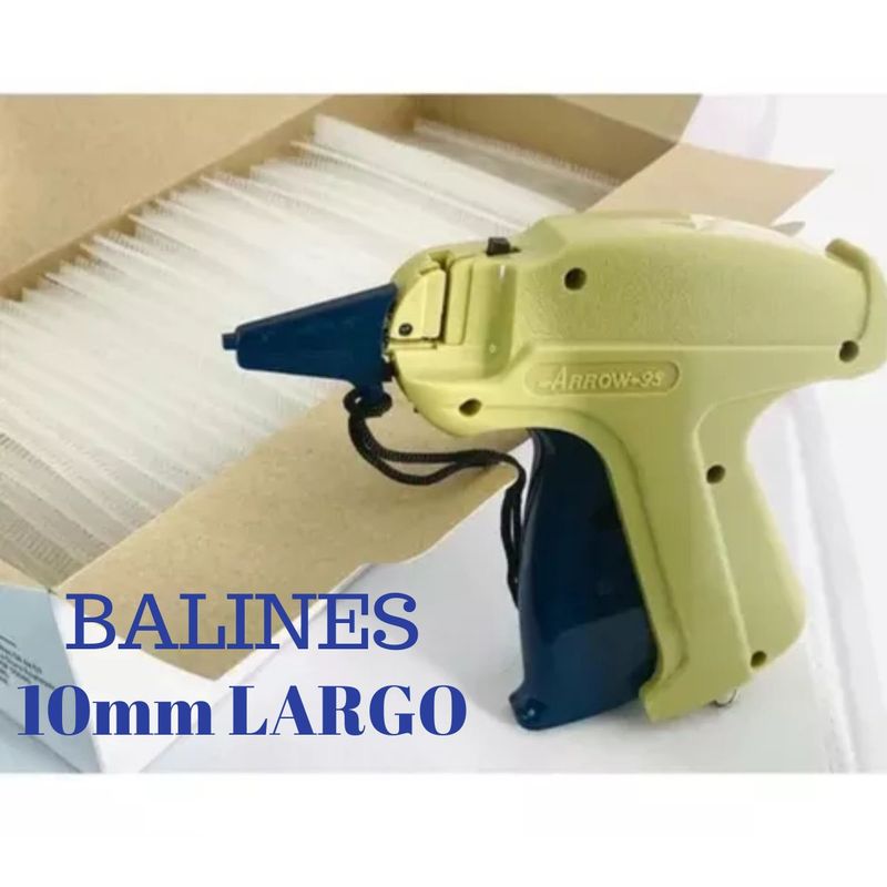 GENERICO - Pistola Etiquetadora Para Ropa Más 5000 Precintos de 10mm