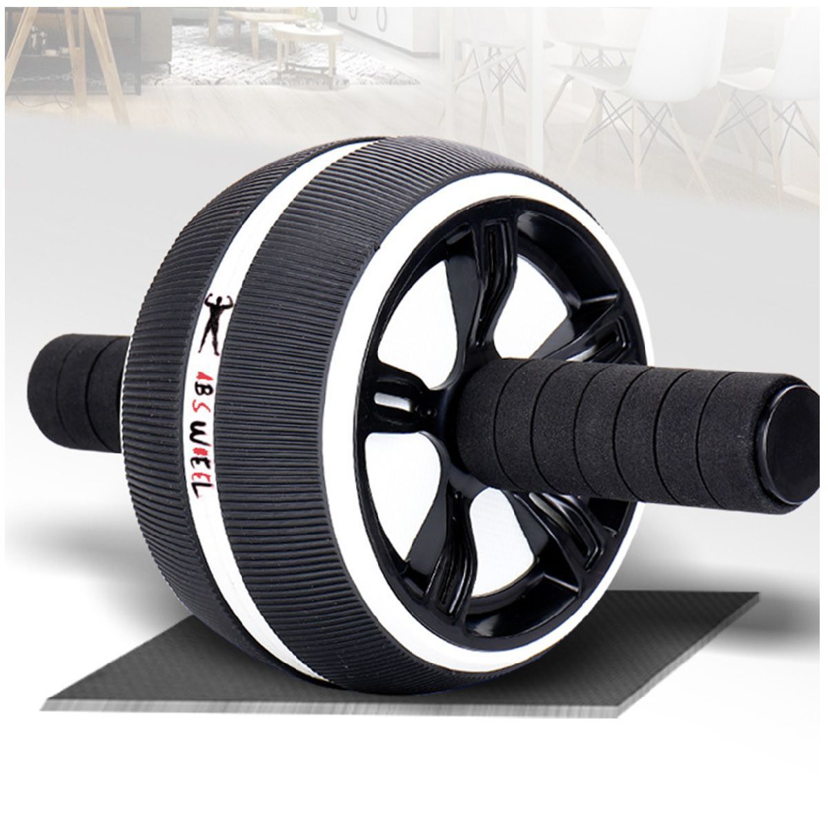 GENERICO - Rueda Abdominal Ab Roller masTapete