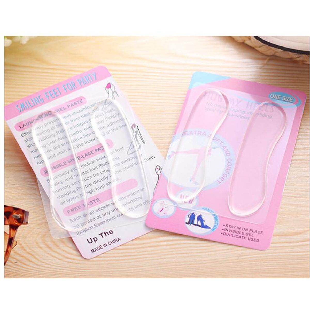 GENERICO - Almohadillas para talón talonera curitas plantillas de gel plantilla para zapato