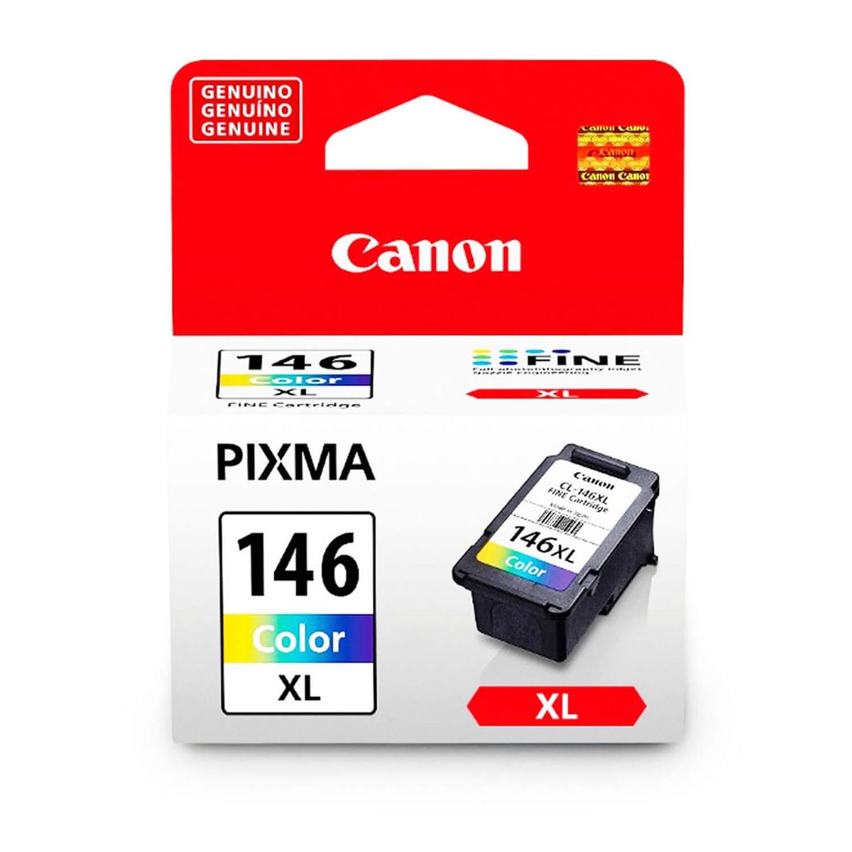 CANON - CARTUCHO DE TINTA CANON CL-146XL TRICOLOR 13ML ORIGINAL