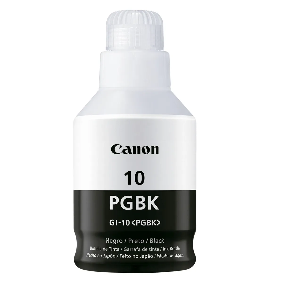 CANON - CARTUCHO DE TINTA CANON GI-10 BK NEGRO 170ML ORIGINAL