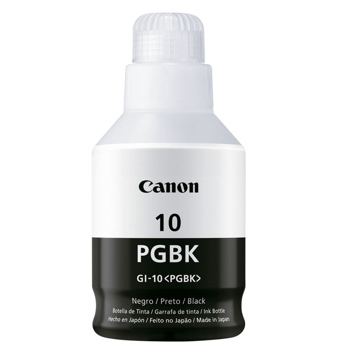 CANON - CARTUCHO DE TINTA CANON GI-10 BK NEGRO 170ML ORIGINAL