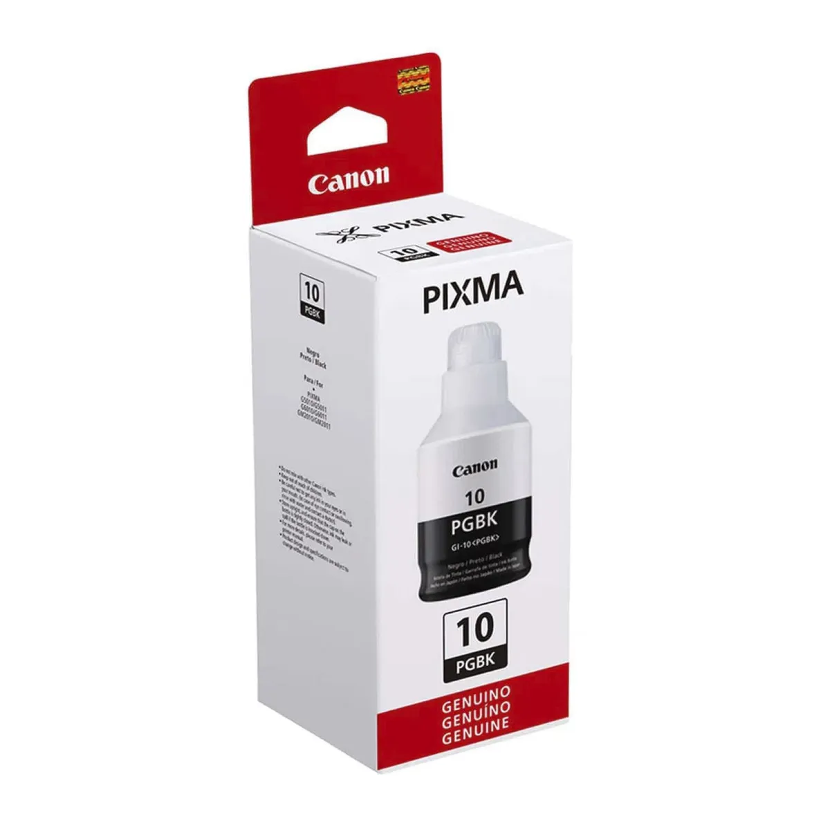 CANON - CARTUCHO DE TINTA CANON GI-10 BK NEGRO 170ML ORIGINAL
